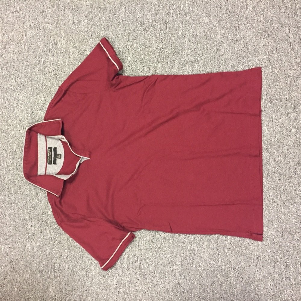 Banana Republic slim fit tipped polo (L)